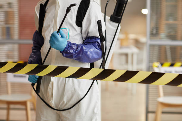 Professional Biohazard technician working in Utica, SD
